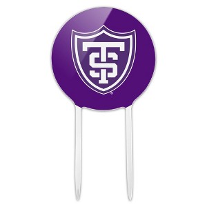 University of St. Thomas Primary Logo Acrylic Cake Topper Party Decoration for Wedding Anniversary Birthday Graduation - 1 of 4