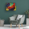 Trademark Fine Art -Marion Rose 'Hot Shot Rooster' Wood Slat Art - 4 of 4