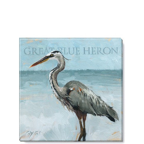 Sullivans Darren Gygi Blue Heron Canvas, Museum Quality Giclee Print ...