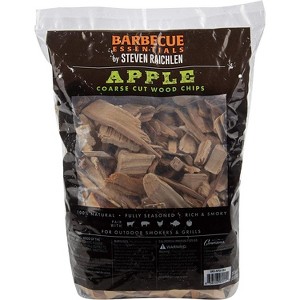 Steven Raichlen's Project Smoke Smoking Chips - (Apple)192 cu. in. - Kiln Dried  All Natural Coarse Wood Smoker Chunks- 1 Pound Bag Barbecue Chips - 1 of 4