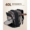 LOVEVOOK Travel Backpack Carry on Backpack, 40L Flight Approved Personal - 3 of 3