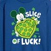 Men's - Disney - Slice Of Luck Long Sleeve Graphic T-Shirt - 2 of 4