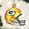 Old World Christmas Blown Glass Ornament for Christmas Tree, Green Bay Packers Helmet - image 2 of 3