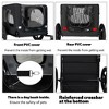 Lyngins Foldable Dog Stroller, Outdoor Heavy Duty Collapsible Pet Bike Trailer with All-Terrain Wheels & Universal Hitch, Dog Carrier Cart for Bicycle - 4 of 4