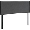 Camille Full Upholstered Fabric Headboard Gray - Modway - 3 of 4