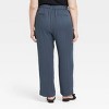Women's High-Rise Straight Trousers - A New Day™ - 2 of 3