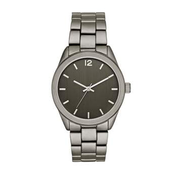 Men's Matte Bracelet Watch - Goodfellow & Co™ Dark Gray