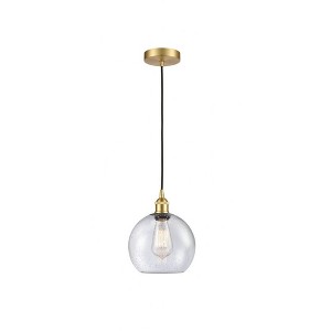 Athens - 1 Light Cord Hung Mini Pendant In Industrial Style-10.75 Inches Tall and 8 Inches Wide - 1 of 1