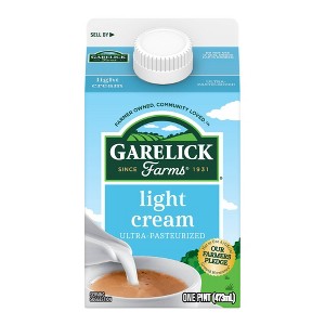 Garelick Farms DairyPure Light Cream - 16 fl oz (1pt) - 1 of 4