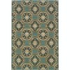 Oriental Weavers Montego 8323L Blue/ Ivory Indoor/Outdoor Area Rug - 2'3" x 7'6" - 3 of 4