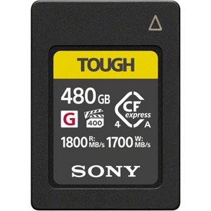 Sony 480GB CFexpress Type A Tough Memory Card - 1800MB/s Read