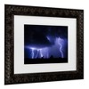 Trademark Fine Art - Christian Skilbeck Fingers Of God Matted Framed Art - 3 of 4