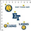 Texas A&M University-Commerce Spirit Logos 50Ct Sticker Pack Miscellaneous 50 Ct. Sticker Pack - 2 of 4