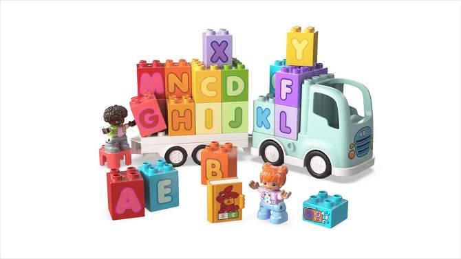 LEGO DUPLO Town Alphabet Truck Toy 10421, 2 of 8, play video