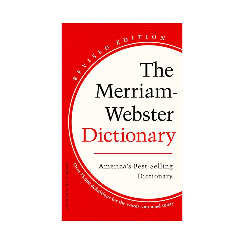 The Merriam-Webster Dictionary - (Paperback), 1 of 2