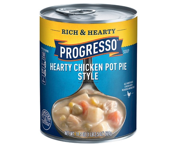 Progresso&#174; Rich & Hearty Chicken Pot Pie Style Soup 18.5 oz