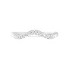 GILDED 1/10 ctw Lab Grown Diamond Stackable Band Ring for women in 14KT Gold Plated or 925 Sterling Silver | Size 7 - 3 of 4