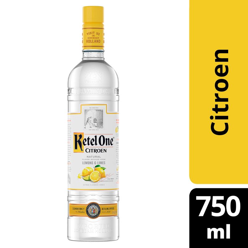 Ketel One Citroen Vodka - 750ml Bottle, 1 of 10