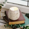 Pavilion Gift Company - Heart - 8 oz - 100% Soy Wax Candle Scent: Tranquility - Flame Candles - 3 of 4