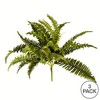 Vickerman Artificial Green Boston Fern Bush - 3 of 4