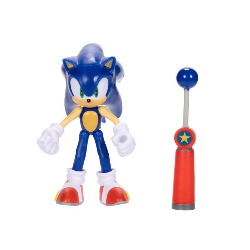 Sonic with Blue Checkpoint Action Figure, 1 of 8