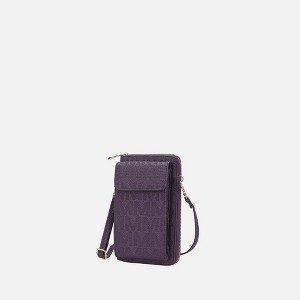 MKF Collection Caddy Vegan Leather Women’s Phone Wallet Crossbody Bag by Mia K - 1 of 4