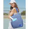 LUZZ All-in-One Pickleball Bag Tote & Duffle Bag with Paddle Pocket and Large Main Compartment - 3 of 4