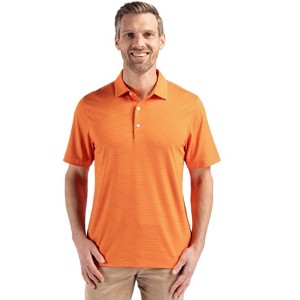Cutter & Buck Forge Eco Fine Line Stripe Stretch  Recycled Mens Polo - 1 of 2