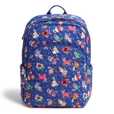 Vera Bradley Women's Outlet Cotton Essential Large Backpack