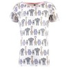 Hudson Baby Toddler and Kids Girl Cotton Pajama Set, Pink Safari - 3 of 3