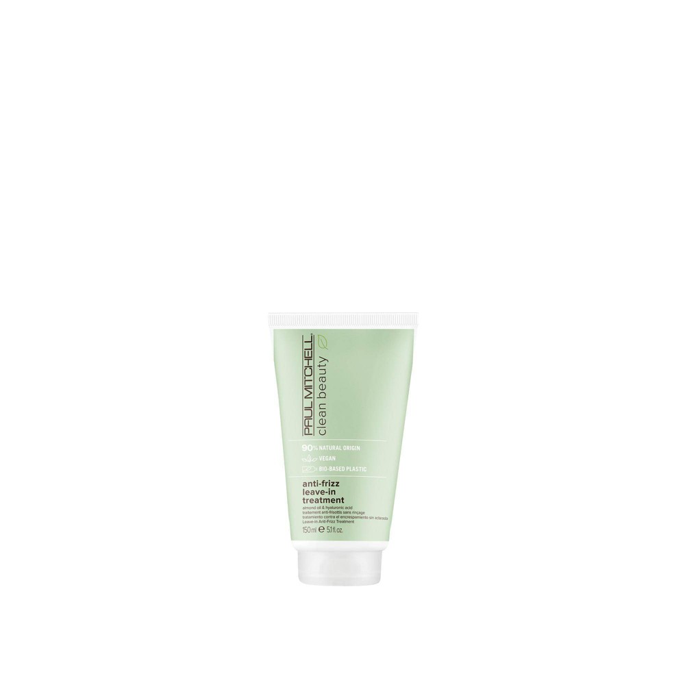 Photos - Hair Product Paul Mitchell Clean Beauty Anti-Frizz Leave-In Hair Treatment - 5.1 fl oz 