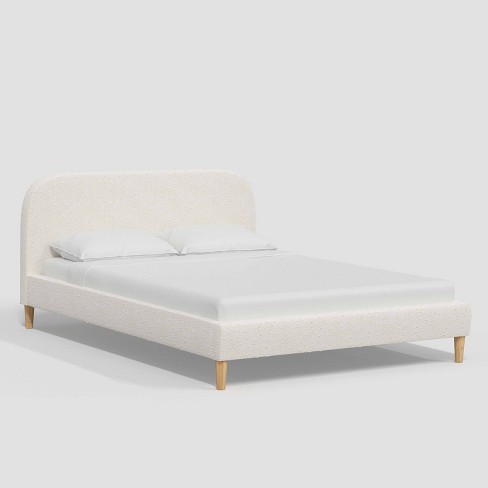 Target store white bed