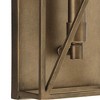 Progress Lighting Cumberland 1-Light Wall Sconce, Aged Bronze, Clear Seeded Glass. Modern Farmhouse and Transitional settings. - 3 of 3