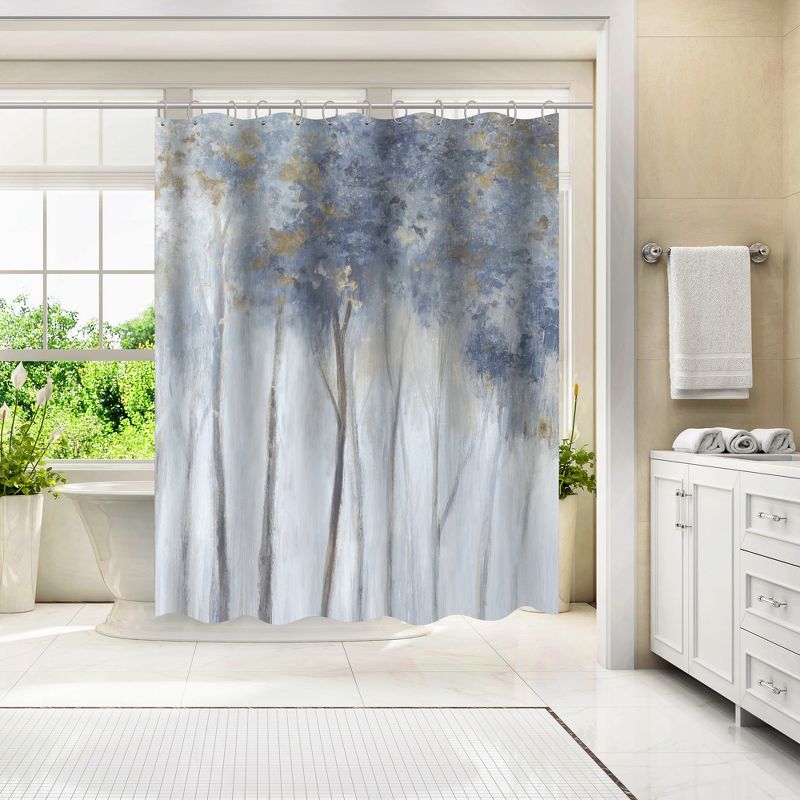 Americanflat 71" x 74" Shower Curtain Style 12 by PI Creative Art - Available in Variety of Styles, 3 of 7
