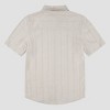 Levi's® Boys' Short Sleeve Striped Button-Down Shirt - Beige - 2 of 3