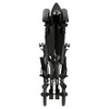 Drive Medical Lightweight Transport Wheelchair, 17" Seat, Black - 3 of 4