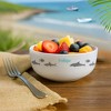 Pavilion Gift Company - Beach - 6.25" Melamine Bowls (Set of 2) - Dining Bowls - 2 of 4