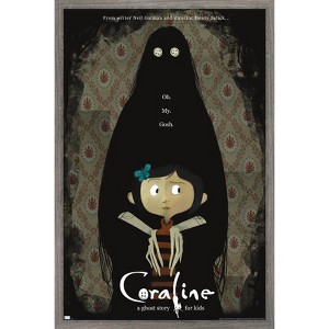 Trends International Coraline - Ghost Story One Sheet Framed Wall Poster Prints - 1 of 4