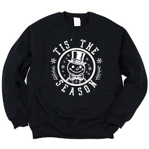 Simply Sage Market Women's Graphic Sweatshirt Tis The Season Distressed - 1 of 3