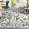 Well Woven Money Collection Hund Dollar Bill Collage 2006 Version Green Area Rug - 2 of 4