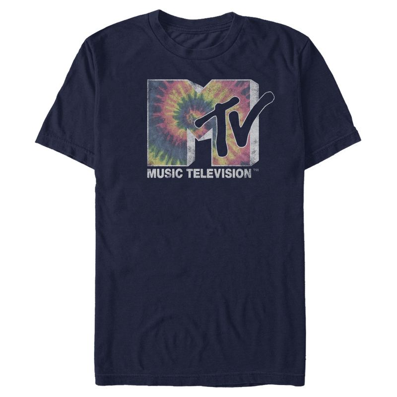 Men's MTV Psychedelic Logo T-Shirt, 1 of 5