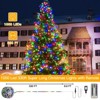 Ollny 1000 LED 330ft Multicolor IP67 Waterproof Christmas String Lights (Green Wire, Plug in, 8 Modes)  330FT - 2 of 4