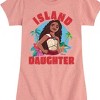 Girls' - Moana - Island Daughter Fitted Short Sleeve Graphic T-Shirt - 2 of 4