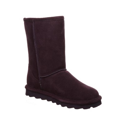 burgundy bearpaw boots