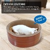 DOMETOUR Cat Scratcher Lounge Bed, Durable Cat Scratching Post Cardboard Prevents Furniture Damage - 2 of 4