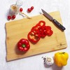 Totally Bamboo North Dakota Fish Kiss Cutting Board: Lightweight Bamboo, Multicolored, 16" x 9.75", Hand Wash - 4 of 4