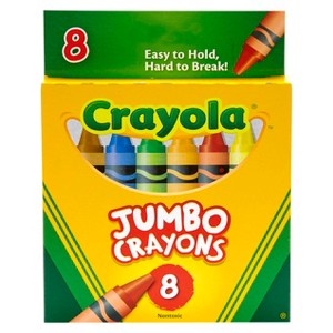 Crayola 8ct Jumbo Crayons - 1 of 4