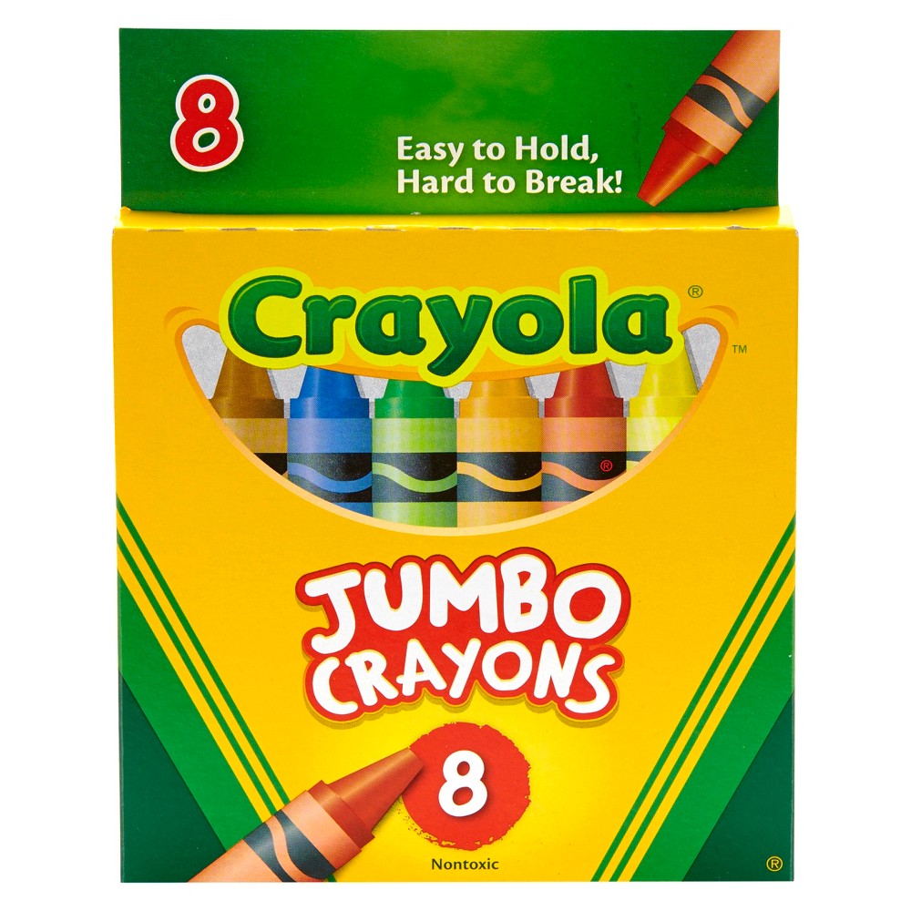 Photos - Accessory Crayola 8ct Jumbo Crayons 