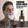 XIKEZAN Beard Kit for Men Grooming with Conditioner Wash Oil Balm Brush Comb Gift for Dad Husband Boyfriend - 3 of 4
