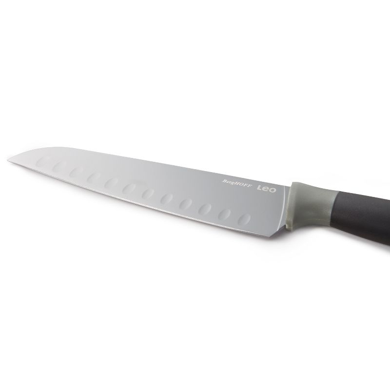 BergHOFF Balance Non-stick Stainless Steel Santoku Knife 6.75", Recycled Material, 3 of 9